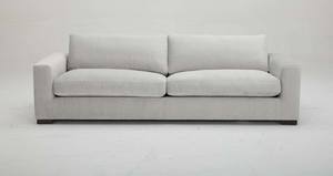 Divani Casa Poppy - Modern White Fabric Long Sofa by VIG Furniture