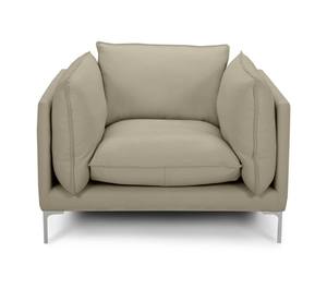 Divani Casa Harvest - Modern Taupe Full Leather Chair by VIG Furniture