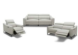 Divani Casa Eden - Modern Grey Leather Sofa Set by VIG Furniture