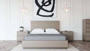 Modrest Samson - Contemporary Grey & Silver Bedroom Set by VIG Furniture