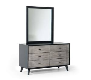 Nova Domus Panther Contemporary Grey & Black Dresser by VIG Furniture