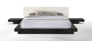 Modrest Tokyo - Contemporary Black & White Platform Bed by VIG Furniture