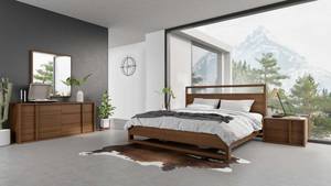 Nova Domus Berlin - Modern Walnut Bedroom Set by VIG Furniture
