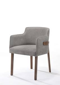 Modrest Jordan Modern Grey & Walnut Dining Chair (Set of 2) by VIG Furniture