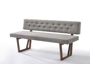 Modrest Jordan Modern Grey & Walnut Dining Bench by VIG Furniture