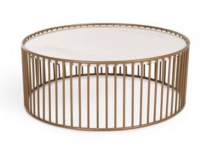 Modrest Eleanor Modern Round Marble Coffee Table by VIG Furniture