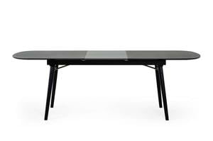 Modrest Addax - Modern Black Extendable Dining Table by VIG Furniture