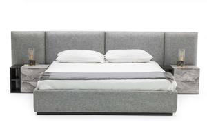 Nova Domus Maranello - Modern Grey Bed by VIG Furniture