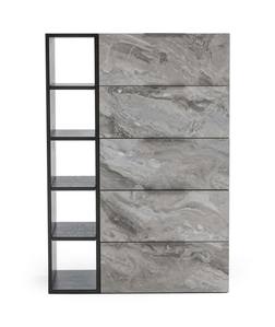 Nova Domus Maranello - Modern Grey Wash & Faux Marble Chest by VIG Furniture