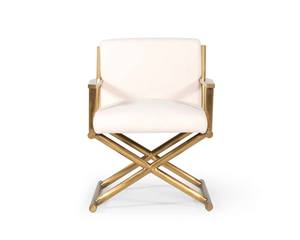 Modrest Haxtun - Modern Cream Sherpa Accent Chair by VIG Furniture