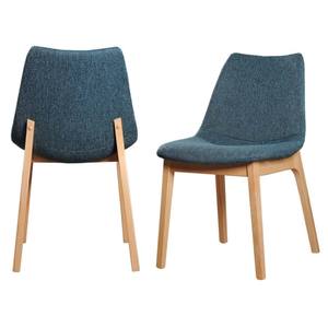 Modrest Chrissy - Modern Blue Fabric Dining Chair (Set of 2) by VIG Furniture