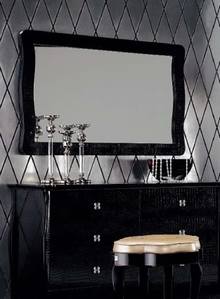 Modrest Ivarson - Champagne Crocodile Glam Mirror by VIG Furniture