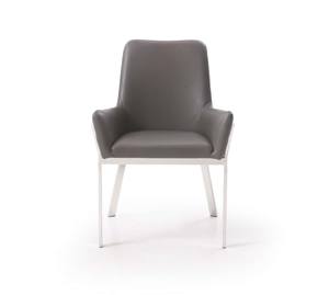 Modrest Robin Modern Grey Bonded Leather Dining Chair by VIG Furniture