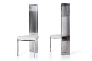 Modrest Elise Modern White Leatherette Dining Chair by VIG Furniture