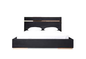 Modrest Cartier Modern Black Rose Gold Bed w/Nightstands by VIG Furniture