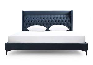 Modrest Wales Modern Blue Fabric Bed by VIG Furniture