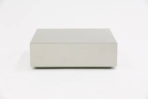 Modrest Anvil Modern Brushed Stainless Steel Coffee Table by VIG Furniture