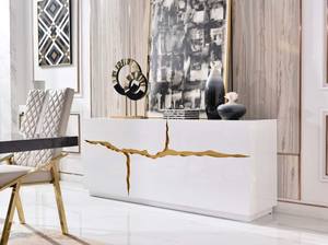 Modrest Aspen Modern White & Gold Buffet by VIG Furniture