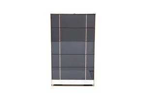 Nova Domus Cartier Modern Black & Rosegold Chest by VIG Furniture
