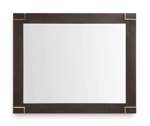 Modrest Moontide - Modern Smoked Ash & Gold Mirror by VIG Furniture