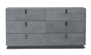 Modrest Buckley - Modern Grey Crackle Dresser by VIG Furniture