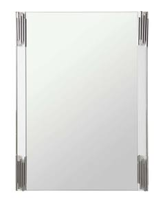 Modrest Token - Modern White & Stainless Steel Mirror by VIG Furniture