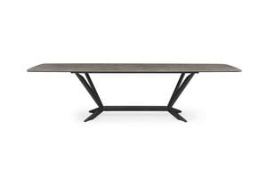 Modrest Herzog - Modern Grey Ceramic Dining Table by VIG Furniture