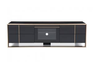Nova Domus Cartier Modern Black & Rosegold TV Stand by VIG Furniture