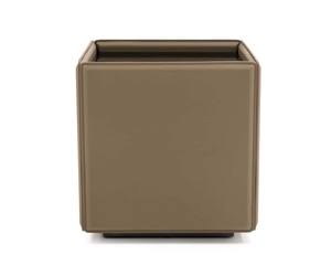 Modrest Vargas - Modern Beige Leatherette End Table by VIG Furniture