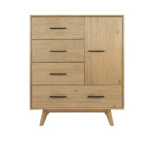 Modrest Claire - Contemporary Natural Light Mocha Acacia Chest by VIG Furniture