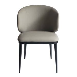 Modrest Caplan - Modern Beige Leatherette Dining Armchair by VIG Furniture