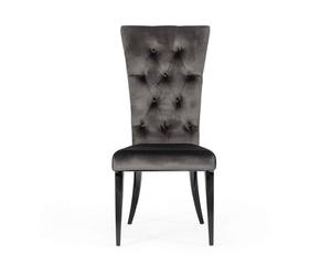 Modrest Darley - Modern Grey Velvet Dining Chair (Set of 2) by VIG Furniture