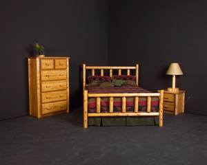 Alpine Conventional Headboard by Viking Log Furniture
