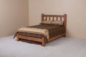 Little Jack Bed w/Low Profile Footboard by Viking Log Furniture