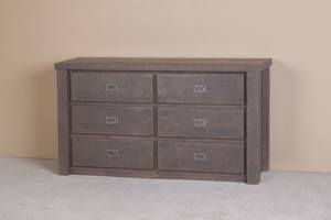 Barnwood 6 Drawer Dresser by Viking Log Furniture