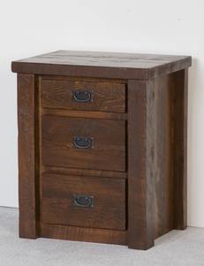 Barnwood 3 Drawer Nightstand by Viking Log Furniture
