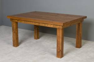 Barnwood Farm Dining Table 42"x84" by Viking Log Furniture