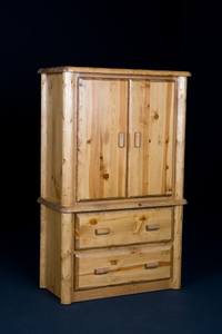 Northwoods 2 Drawer Armoire by Viking Log Furniture