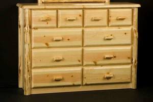 Wilderness Clear 10 Drawer Chesser by Viking Log Furniture