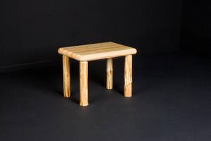 Wilderness Clear End Table by Viking Log Furniture