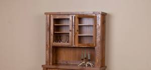 Barnwood 47" Hutch by Viking Log Furniture