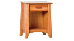 Willow 1 Drawer Nightstand Natural by Comfort Pure