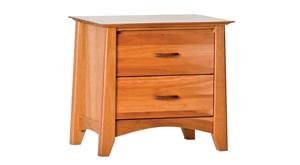 Willow 2 Drawer Nightstand Natural by Comfort Pure