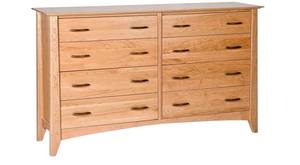 Willow 8 Drawer Dresser Natural by Comfort Pure