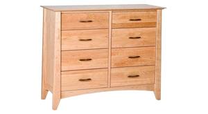 Willow Small 8 Drawer Dresser Natural by Comfort Pure