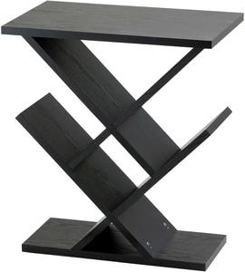 Zig-Zag Accent Table (Black) by Adesso Furniture