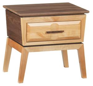 Addison 1-Drawer Nightstand, Duet by Wittier Wood Furniture