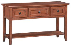 McKenzie Sofa Table, Glazed Antique Cherry by Wittier Wood Furniture