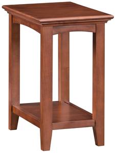 McKenzie Accent Table, Glazed Antique Cherry by Whittier Wood Furniture