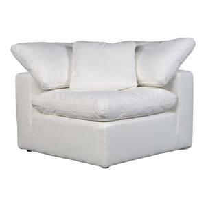 Terra Condo Corner Chair Livesmart Fabric Cream by Moe's Home Collection